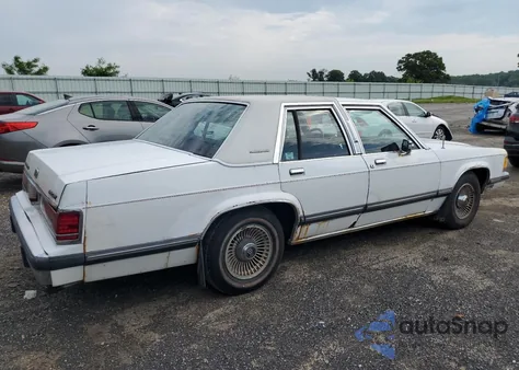 1991 Mercury Grand Marquis Ls from USA, damaged, VIN 2MECM75F2MX607742